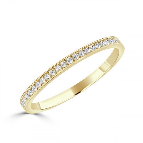 ANILLO ORO 3/4 Y CIRCONITAS