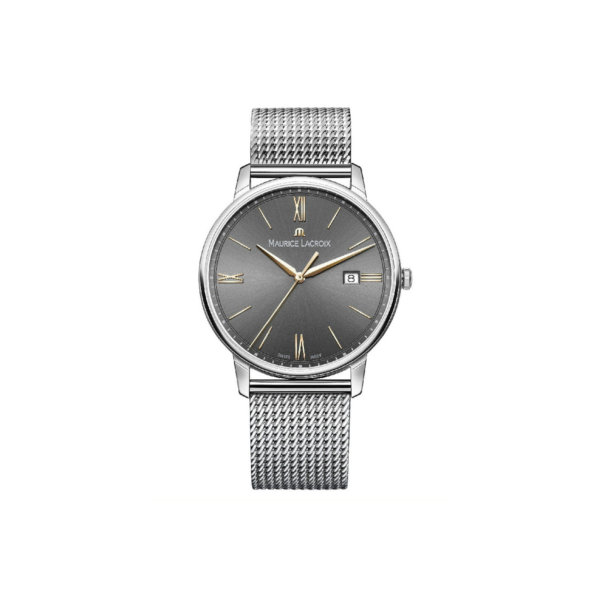 RELOJ ELIROS CAB AC/AC GRIS - EL1118-SS002-311-1