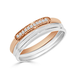 SORTIJA BICOLOR CIRCONITAS