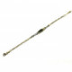 ESCLAVA  ORO 17 CM