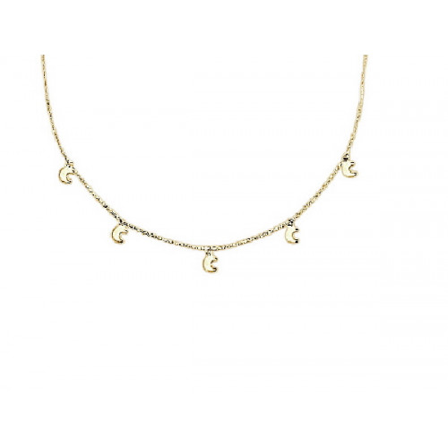 GARGANTILLA ORO LUNAS