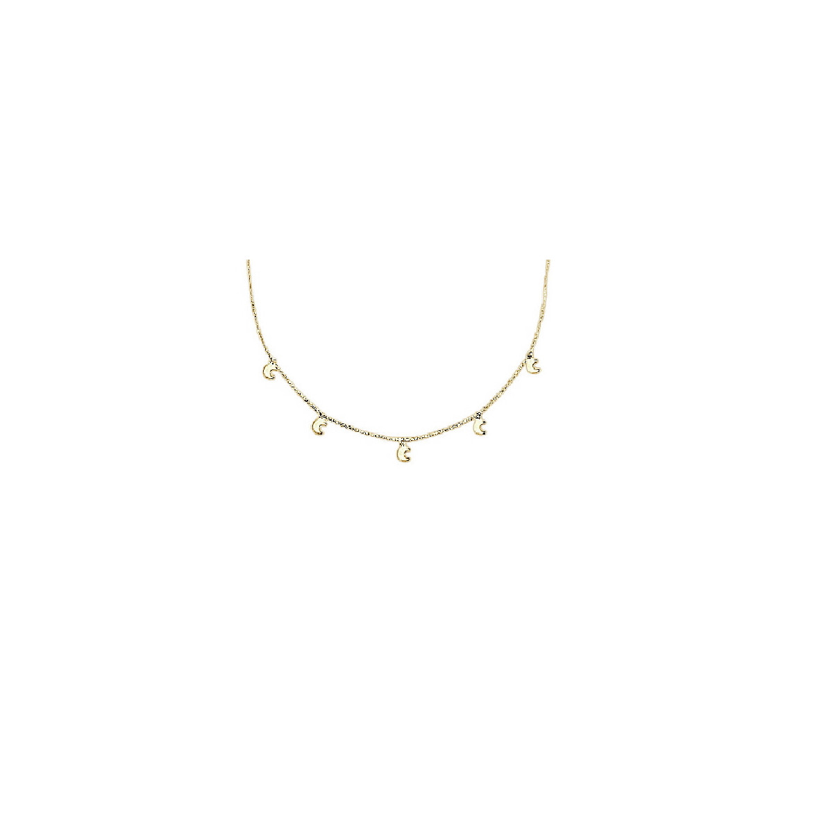 GARGANTILLA ORO LUNAS