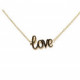 COLLAR ORO AMARILLO LOVE