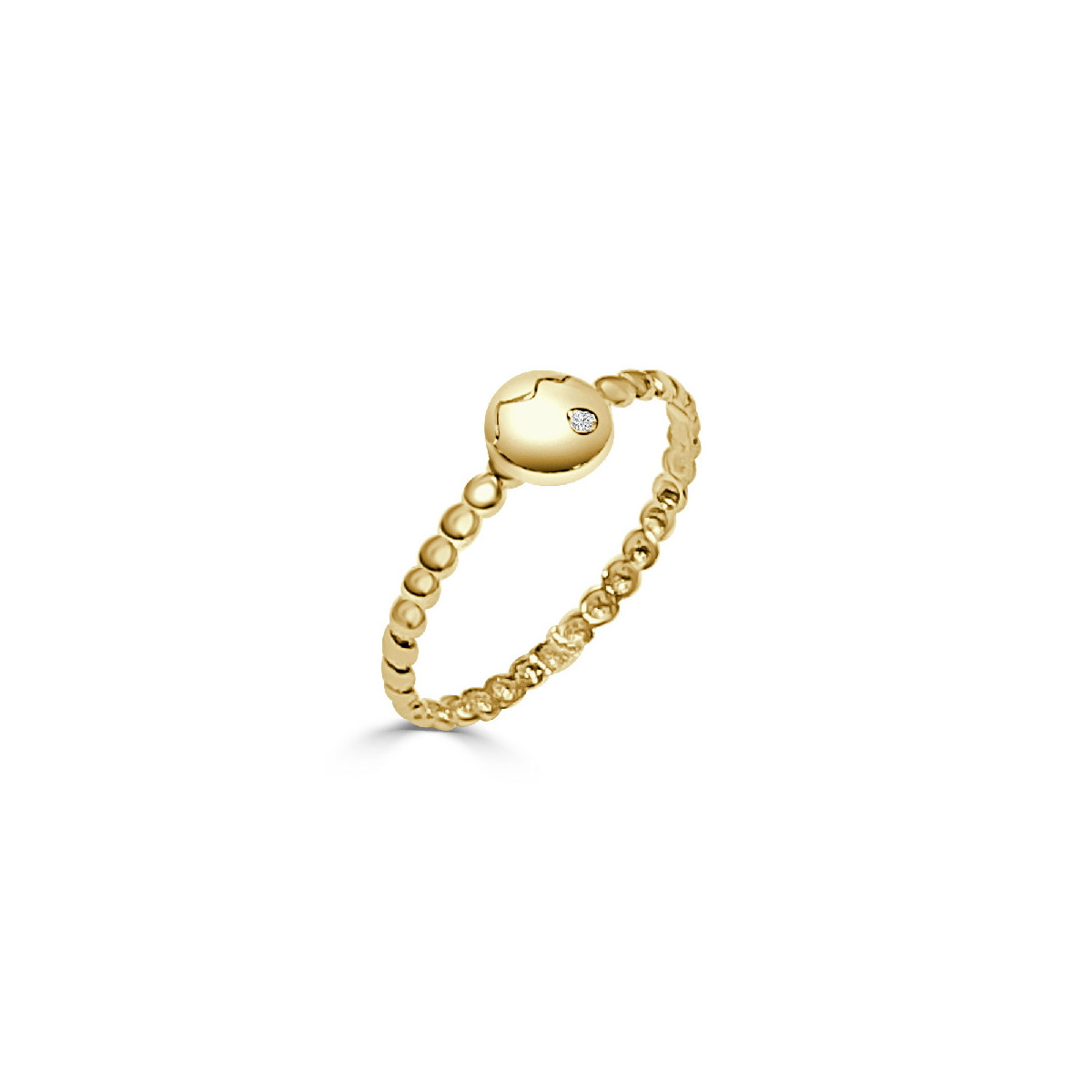 ANILLO ORO Y BRILLANTE
