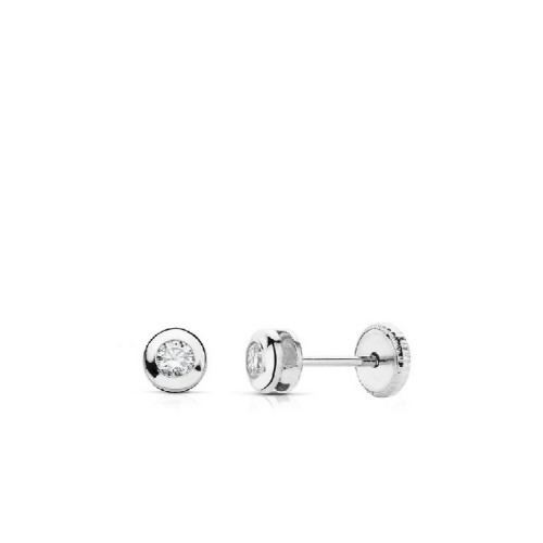 PENDIENTES O/BLANCO Y CIRCONITAS