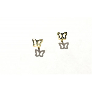 PENDIENTES BEBE ORO MARIPOSA BEBE