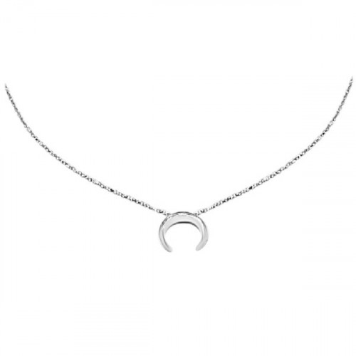 COLLAR DE ORO BLANCO