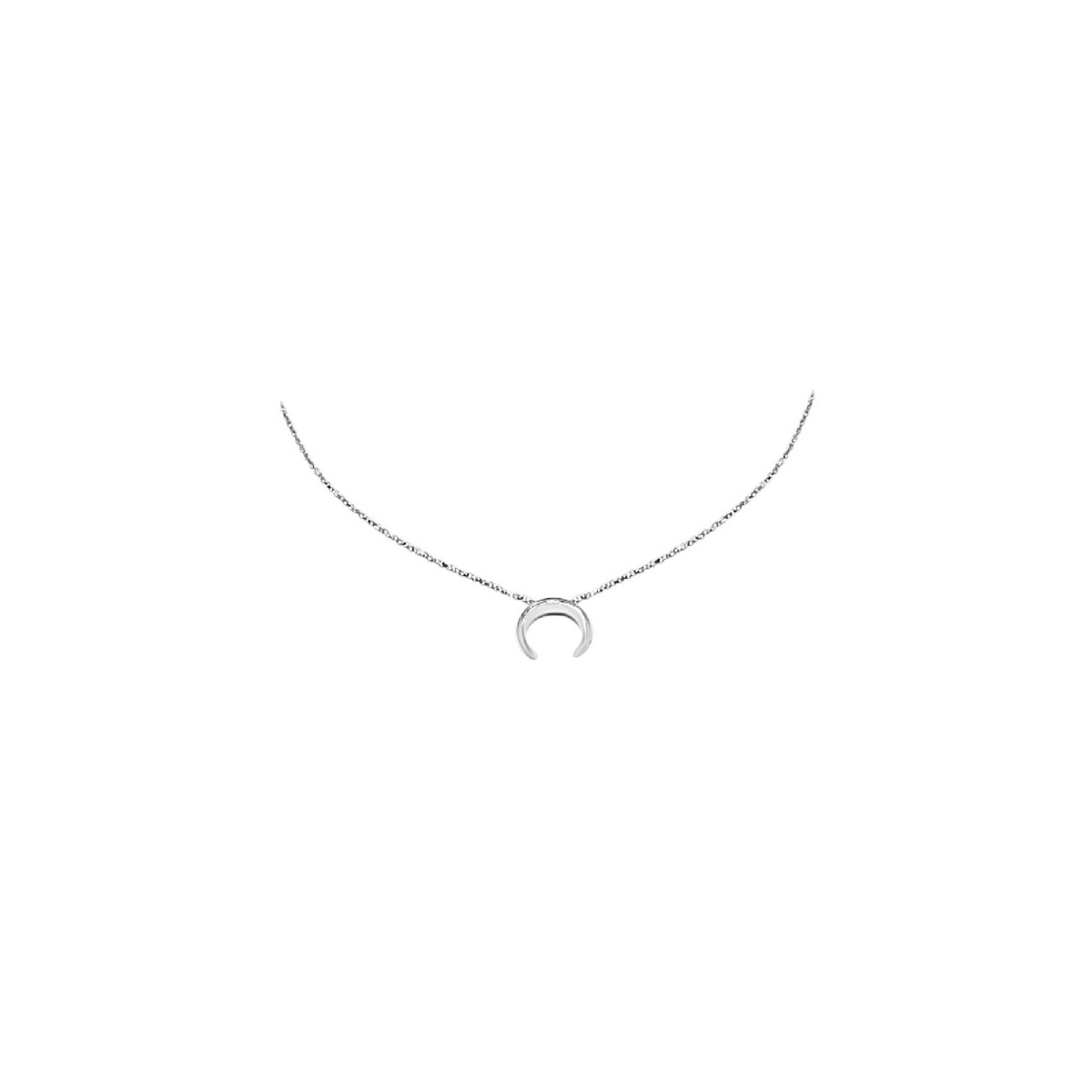 COLLAR DE ORO BLANCO