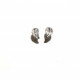 PENDIENTES ORO BICOLOR HOJA