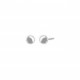 PENDIENTES BEBE ORO BLANCO BOLAS 4 MM