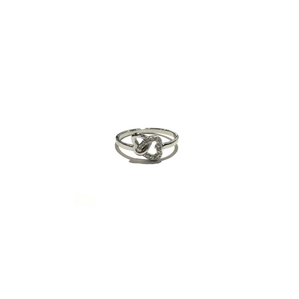 ANILLO PLATA CORAZONES CIRCONITAS