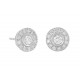 PENDIENTES DE BRILLANTES 0.60 QT