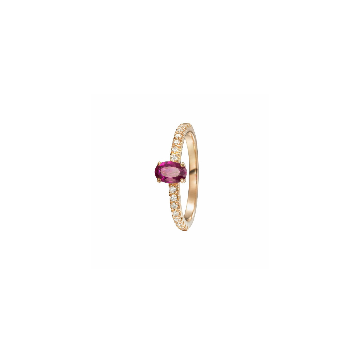 ANILLO O/R BTES 0.16 QT Y RUBI 0.50 QT