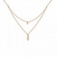 COLLAR ORO ROSA