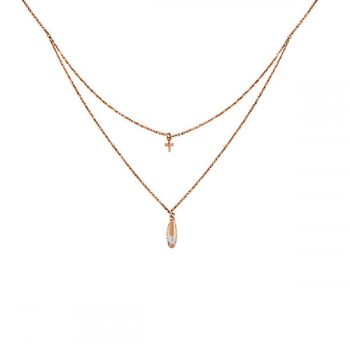 COLLAR ORO ROSA