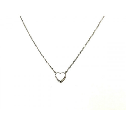 CADENA Y COLGANTE DE PLATA CORAZON
