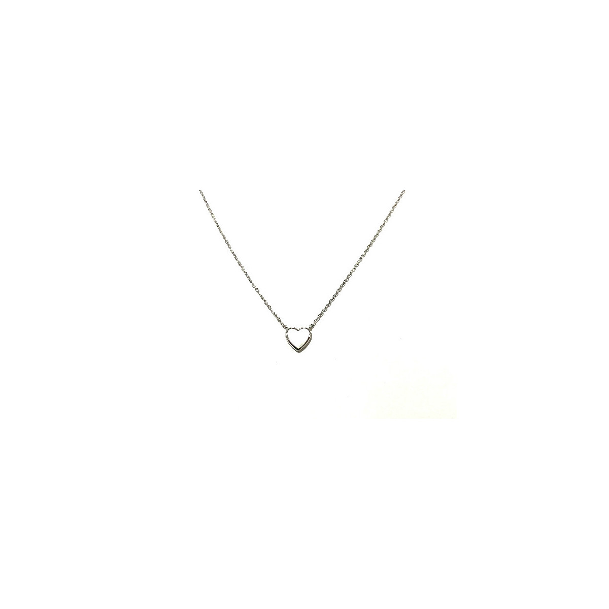 CADENA Y COLGANTE DE PLATA CORAZON