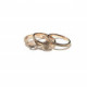 SET DE ANILLO PLATA Y CIRCONITAS