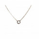 COLLAR PLATA Y CIRCONITAS