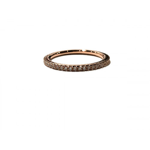 ANILLO PLATA Y CIRCONITAS