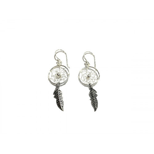 PENDIENTES PLATA ATRAPASUEÑOS