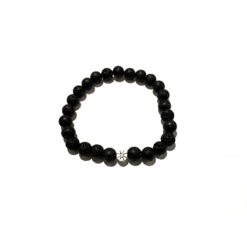 PULSERA PIEDRA CON PLATA