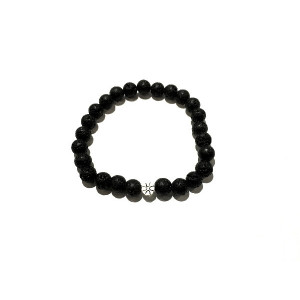 PULSERA PIEDRA CON PLATA