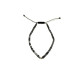 PULSERA CON PLATA Y MACRAME