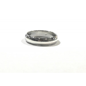 ALIANZAS DE PLATA REDONDAS 5 MM