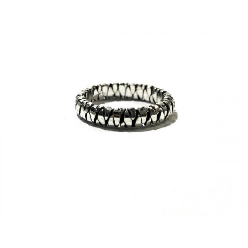 ANILLO DE PLATA GRIETAS