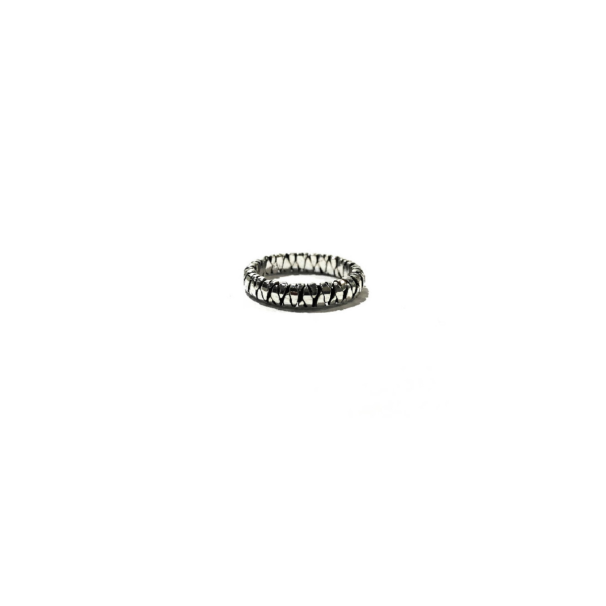 ANILLO DE PLATA GRIETAS