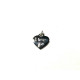 CORAZON PLATA I LOVE YOU 16 MM