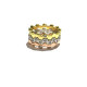 SET ANILLO CIRCULO PLATA COLORES Y CIRC.