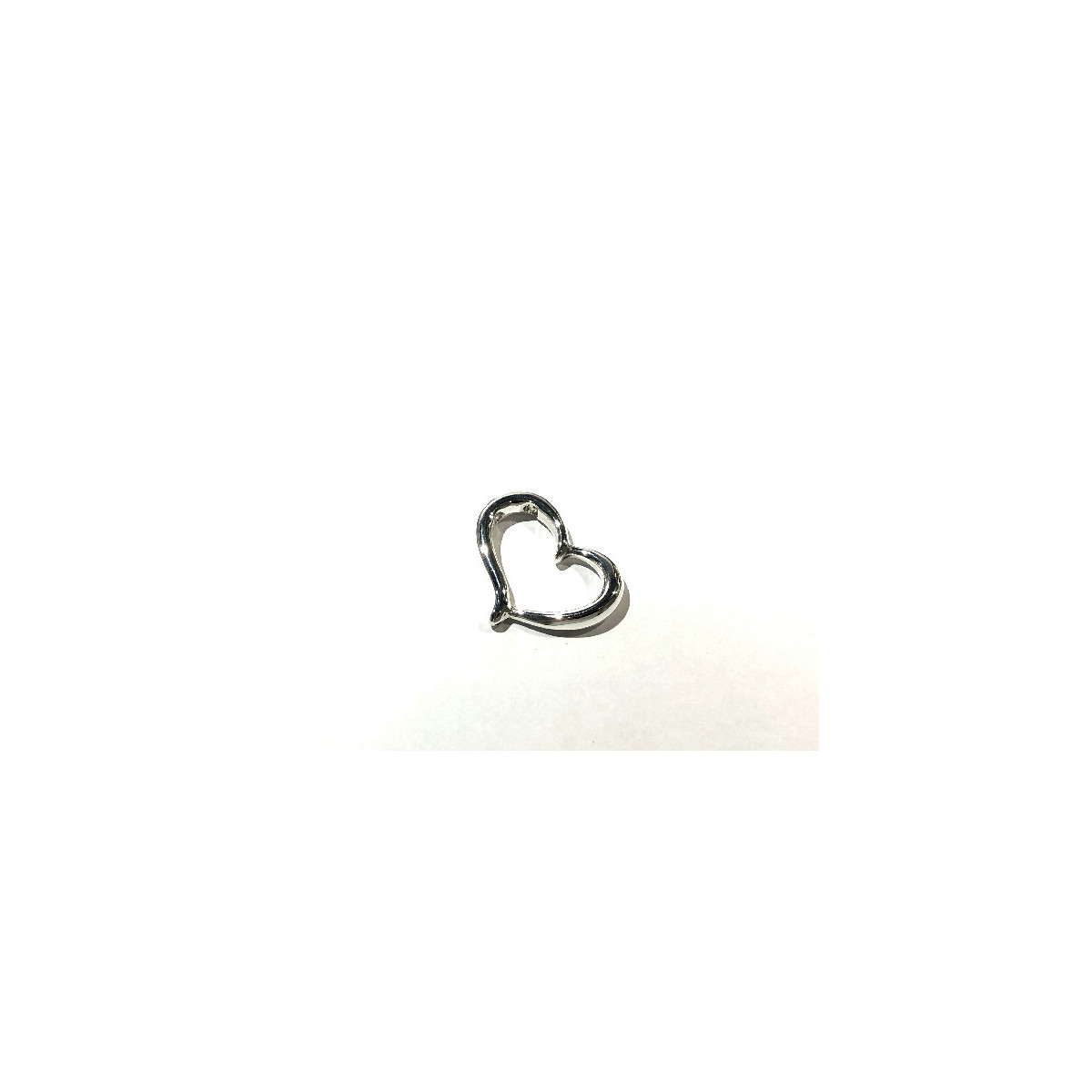 COLGANTE PLATA CORAZON GRANDE