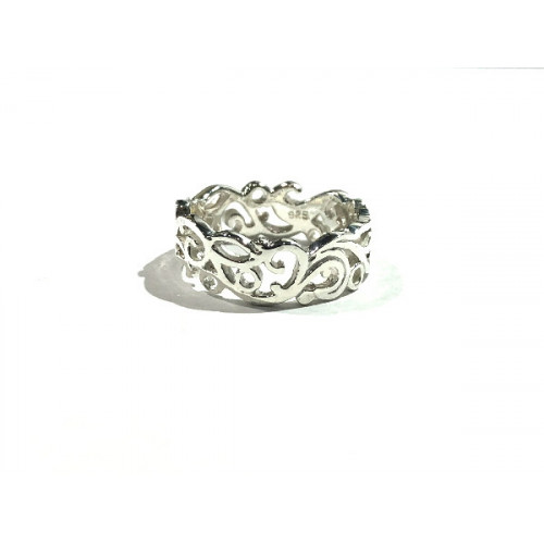 ANILLO DE PLATA CALADO