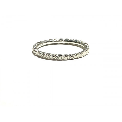 ANILLO PLATA CIRCULOS