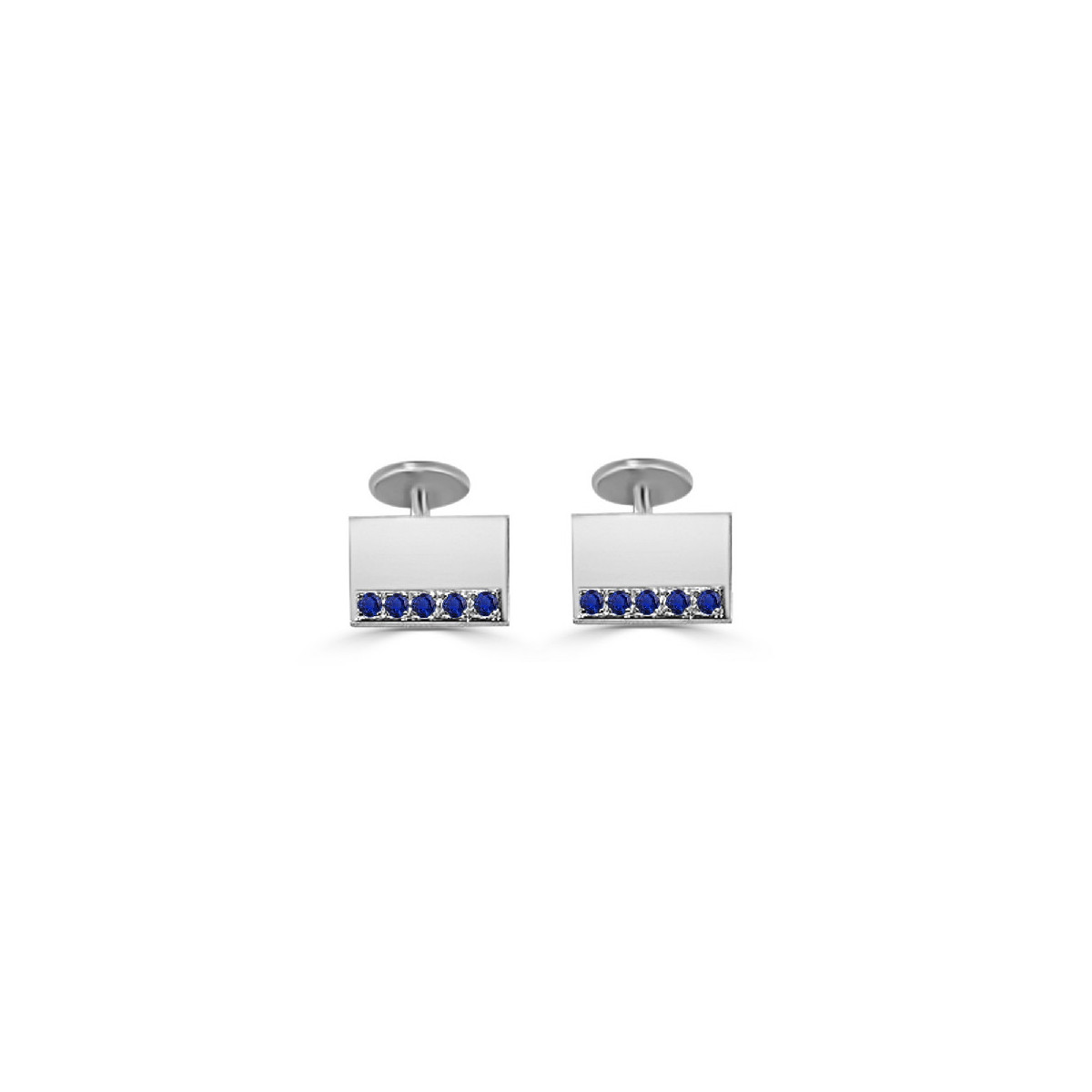 GEMELOS ORO BLANCO 1.5 QTS ZAFIROS