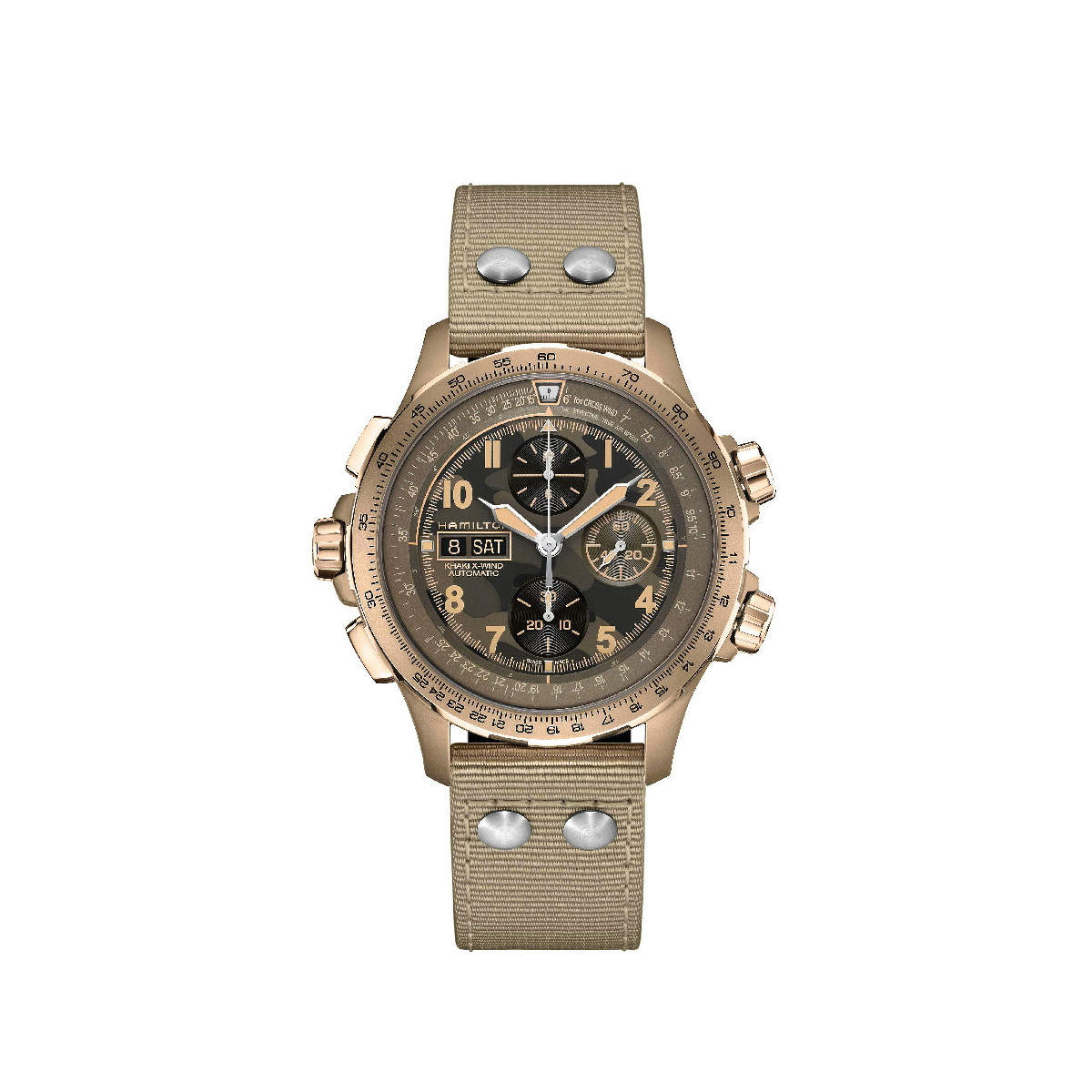 RELOJ KHAKI AVIATION X-WIND HAMILTON