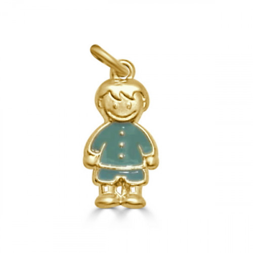 COLGANTE NIÑO ORO