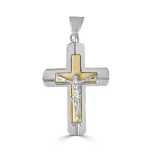 CRUZ ORO BICOLOR