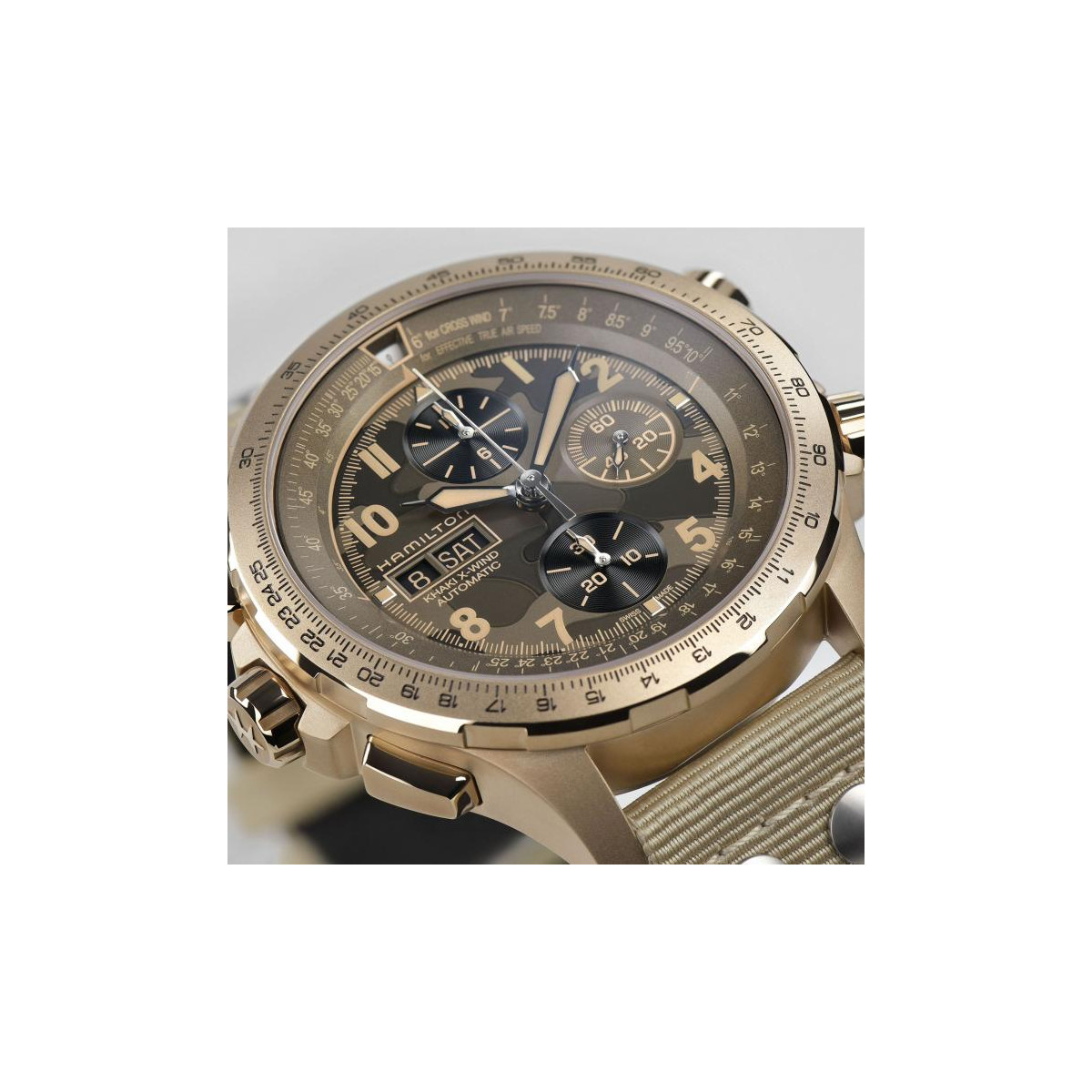 RELOJ KHAKI AVIATION X-WIND HAMILTON