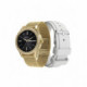 PACK RELOJ SMART ACERO IP DORADO