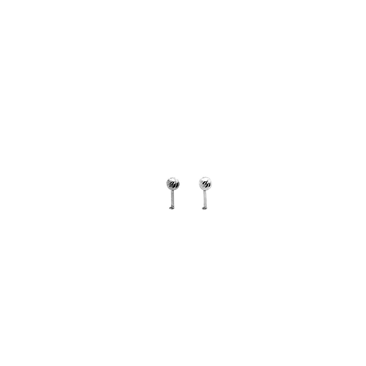 PENDIENTES ORO BLANCO