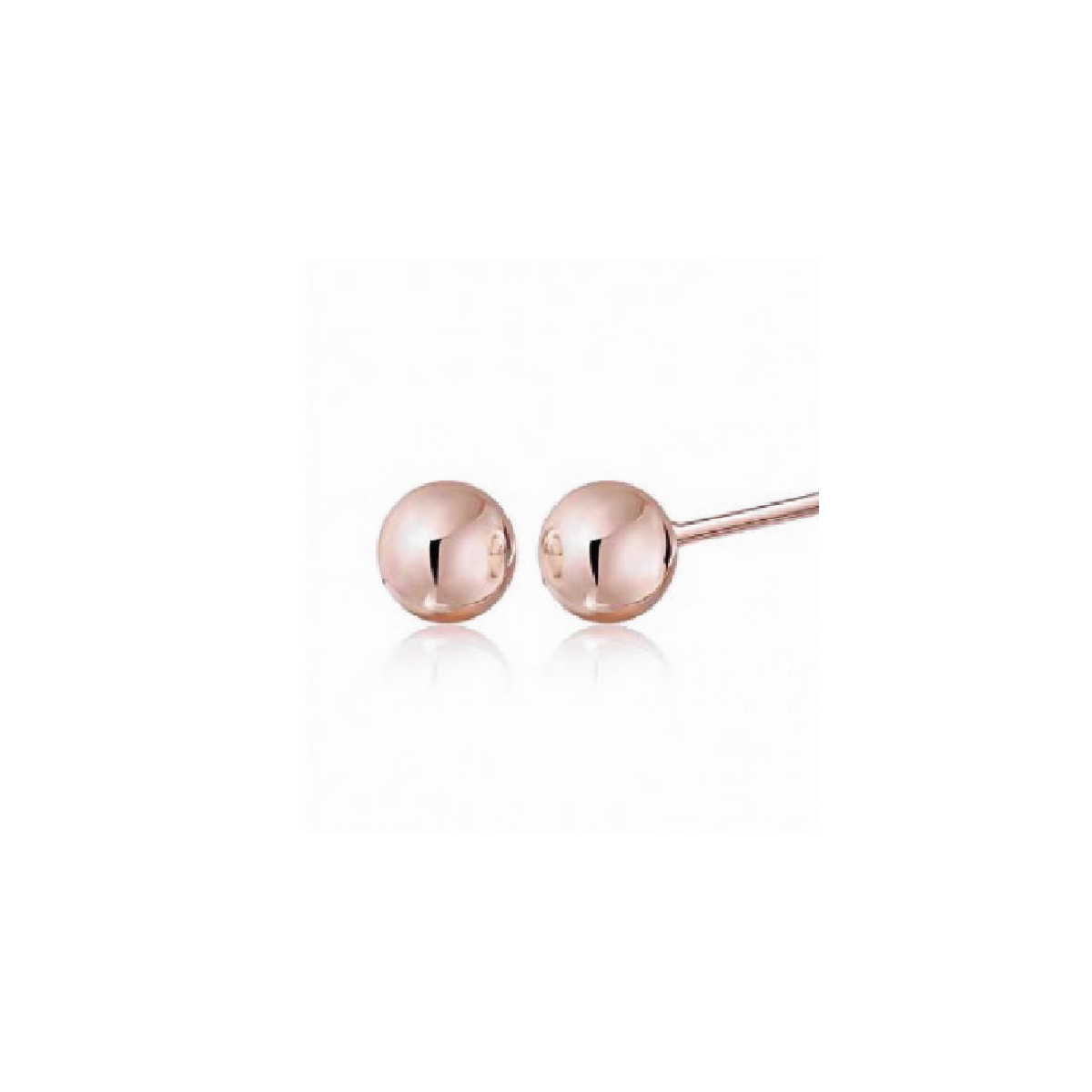 PENDIENTES ORO ROSA BEBE