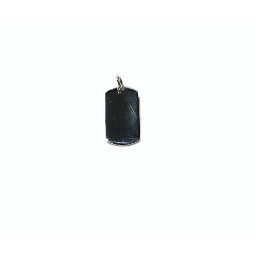 MEDALLA DE PLATA 15X29 MM