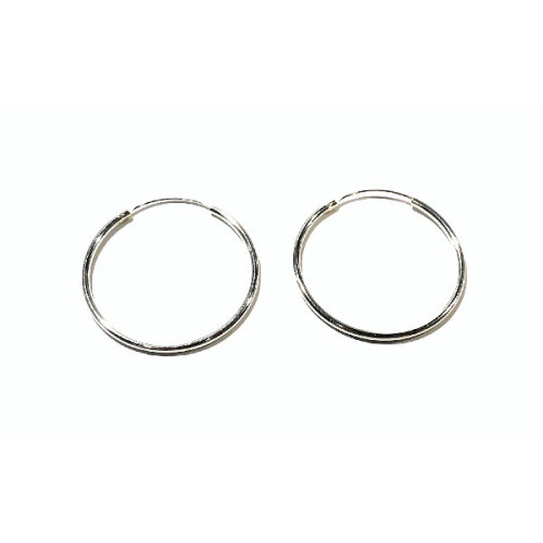 AROS DE PLATA 2X40MM