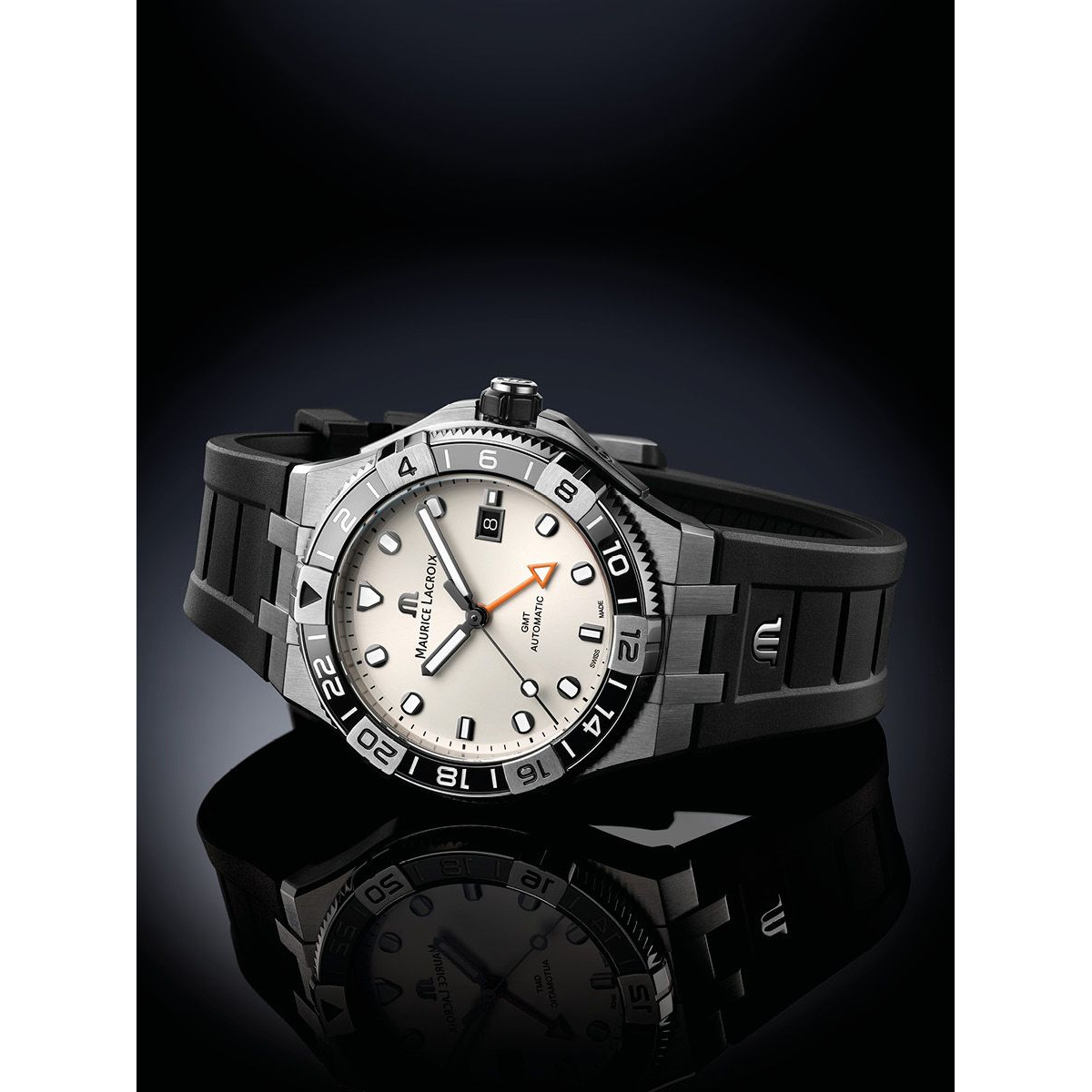 RELOJ AIKON VENTURER GMT 43 M. LACROIX - AI6158-SS001-130-2