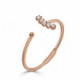 ANILLO ARCO ORO ROSA BTES 0.08 QT