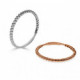 ANILLO BOLAS ORO ( VARIOS COLORES)