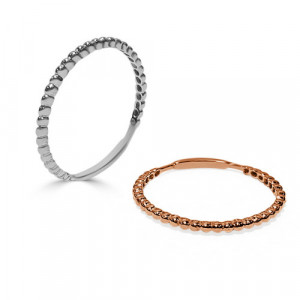 ANILLO BOLAS ORO ( VARIOS COLORES)